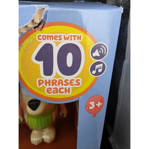 Bluey Chat Mates Cooking Fun With The Heelers Figurine 4-Pack Articulated Arms & - Picture 5 of 14